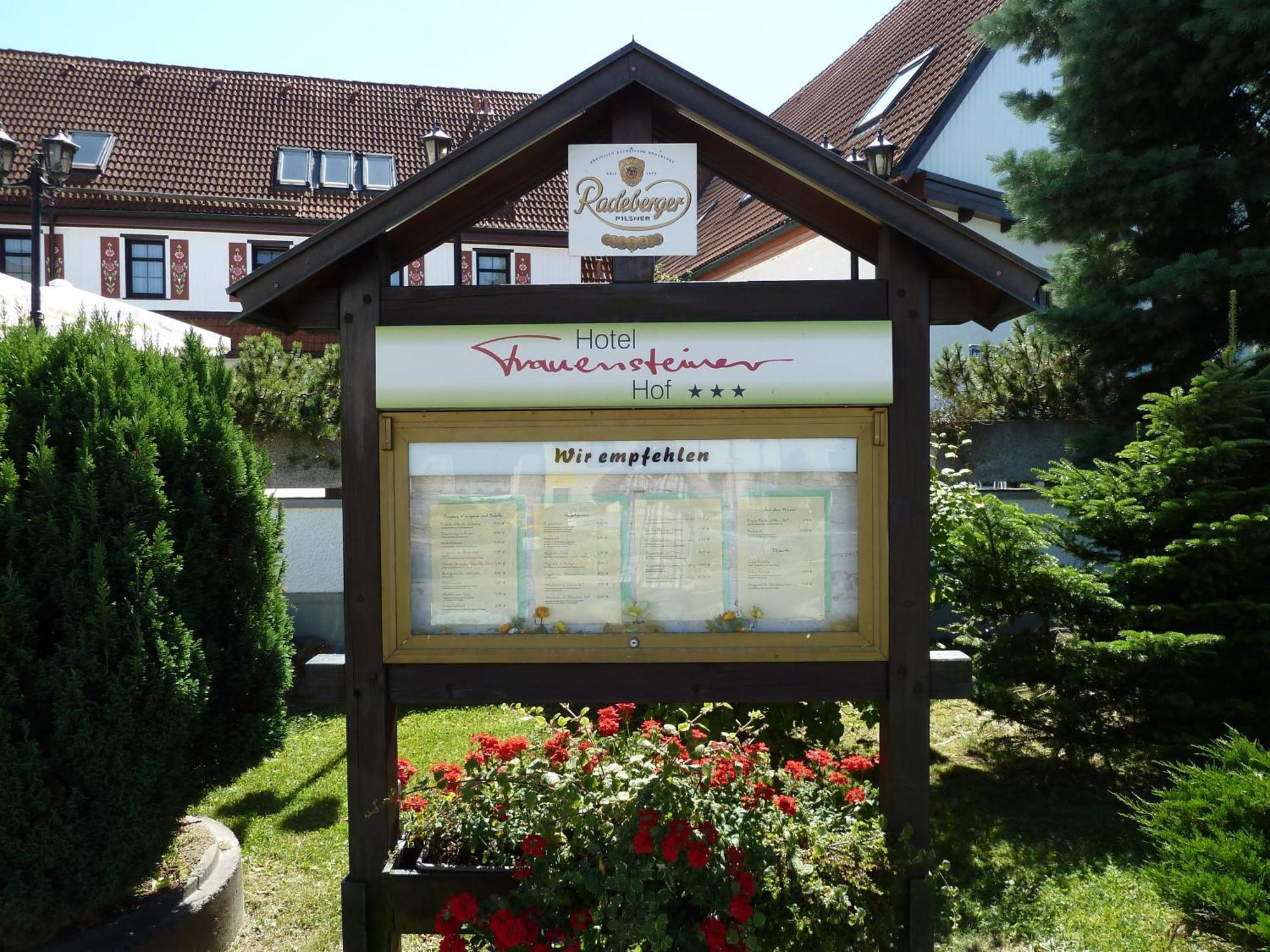 Hotel Frauensteiner Hof Frauenstein  Kültér fotó